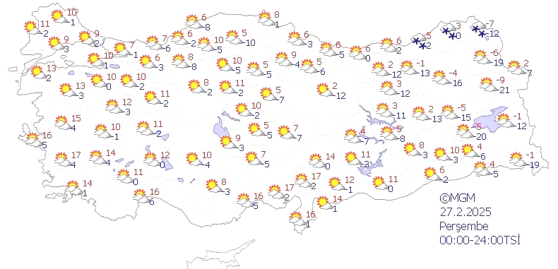 27 Şubat Perşembe